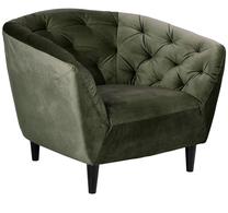 Krėslas Rona, juodas/žalias, 83 cm x 97 cm x 79 cm