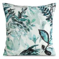 Dekoratyvinės pagalvėlės užvalkalas Garden 2, balta/žalia, 45 cm x 45 cm