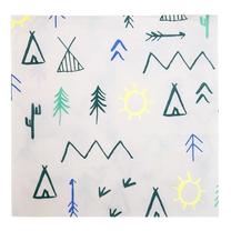 Popierinės servetėlės Meri Meri TeePee, 33 cm x 33 cm, balta, 20 vnt.