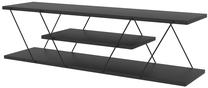 TV staliukas Kalune Design Canaz, antracito/pilka, 120 cm x 60 cm x 33 cm