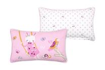 Dekoratyvinė pagalvėlė Stof Matty, balta/rožinė, 50 cm x 30 cm