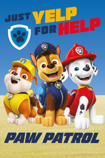Pledas Paw Patrol PP457, įvairių spalvų, 100 cm x 150 cm