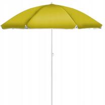Paplūdimio skėtis Mirpol, 220 cm, žaliosios citrinos