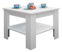 Kavos staliukas Mini, baltas, 67 cm x 67 cm x 49.5 cm