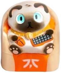 Klaviatūros dangtelis Fnatic Artisan Keycap Loeya - Orange, oranžinė