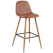 Baro kėdė, medžio/ruda, 51 cm x 46.6 cm x 101 cm