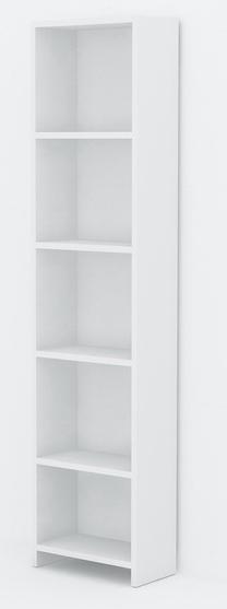 Pastatoma lentyna Kalune Design Cansu D, balta, 19.5 cm x 38.6 cm x 160 cm