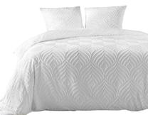 Patalynės užvalkalų komplektas Douceur d`Interieur Heltie, baltas, 220 x 240 cm