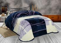 Lovatiesė Mijolnir SuperSoft 303EVN1151, kreminė/tamsiai mėlyna, 220 cm x 240 cm