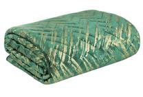 Lovatiesė NKJ-03, aukso/žalia, 170 cm x 210 cm