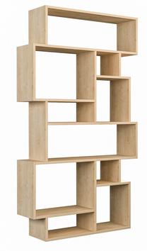 Pastatoma lentyna Kalune Design Karmato 776HMS3613, sonoma ąžuolo, 96 cm x 25.5 cm x 168.5 cm