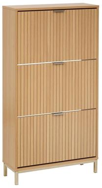 Batų spintelė 5five Tasso, ruda, 24 cm x 63 cm x 131.5 cm