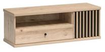 Televizoriaus spintelė Cali C7, ąžuolo, 124 cm x 40.6 cm x 43.4 cm