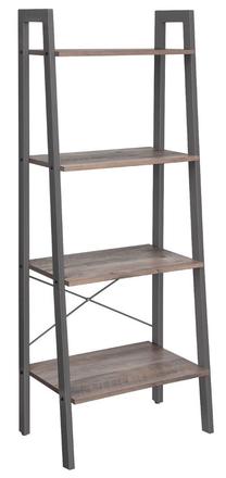 Lentyna Songmics Vasagle Alinru, juoda/pilka, 56 cm x 37 cm x 137.5 cm