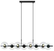 Šviestuvas kabinamas Emibig Rory 8 Transparent, E14, 8 x 10 W