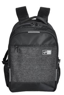 Mokyklinė kuprinė Ebox ENL06715B, juoda, 30 cm x 6 cm x 41 cm