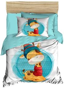 Vaikiškas patalynės užvalkalų komplektas Mijolnir PH178 412PRL1178, balta/raudona/žydra, 100 x 150 cm