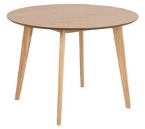 Stalas Roxby, ąžuolo, 105 cm x 105 cm x 76 cm