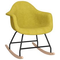 Supamasis krėslas VLX Fabric, šviesiai žalia, 74.5 cm x 65 cm x 78.5 cm