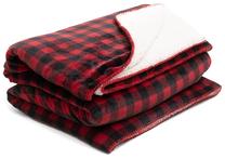 Pledas Homla Ameri 827759, baltas/juodas/raudonas, 150 cm x 200 cm