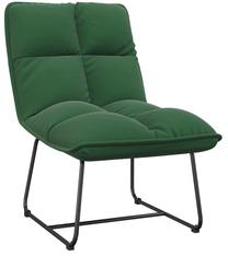 Krėslas VLX Velvet 336534, tamsiai žalia, 72 cm x 54 cm x 74 cm