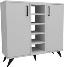 Lentyna Kalune Design Danilo 550ARN1665, balta, 35 cm x 90 cm x 87.5 cm