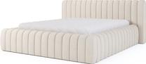 Lova pusantros vietos Carilla Sola 18, 140 x 200 cm, smėlio, be čiužinio, su grotelėmis