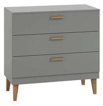 Komoda Kocot Kids Kubi, pilka, 47 cm x 100 cm x 90 cm