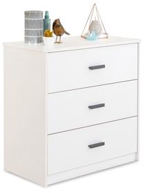 Komoda Kalune Design White 813CLK3888, balta, 41.5 cm x 75.5 cm x 75.1 cm