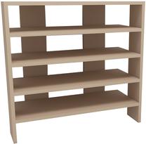 Batų lentyna Kalune Design Sargel, šviesiai ruda, 75.6 cm x 31.4 cm x 72 cm