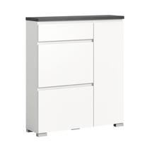 Batų spintelė MC Akcent Shoelove, balta, 95 cm x 27 cm x 109 cm