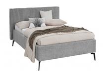 Lova pusantros vietos Riva Baltimore Fog, 140 x 200 cm, šviesiai pilka, be čiužinio