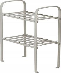 Batų lentyna Boltze Selena, pilka, 28 cm x 50 cm x 55.5 cm