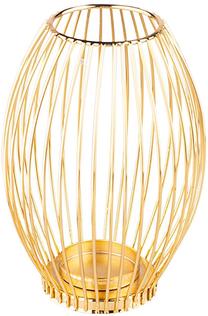 Žvakidė Altom ALT1704001153, metalas, Ø 16 cm, 22 cm, aukso