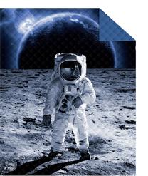 Lovatiesė NHLA-34, balta/pilka/žydra, 170 cm x 210 cm