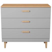 Komoda Kocot Kids Denver, pilka, 47 cm x 100 cm x 90 cm