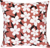 Dekoratyvinės pagalvėlės užvalkalas Douceur d`Interieur Darcy, balta/juoda/rožinė, 40 cm x 40 cm