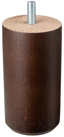 Baldų kojelė Haushalt HAH87445, 10 cm, tamsiai ruda