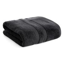 Vonios rankšluostis Porto 12, juodas, 140 cm x 70 cm