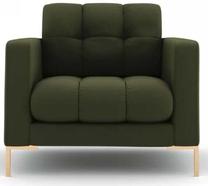 Krėslas Micadoni Home Mamaia 1 Seat, žalias, 87 cm x 92 cm x 75 cm