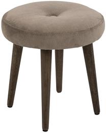 Taburetė Home4you Pink Frisco AC95036, šviesiai ruda, 40 cm x 40 cm x 43 cm