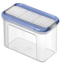 Birių produktų indas 1742506161, 0.75 l, skaidri/mėlyna