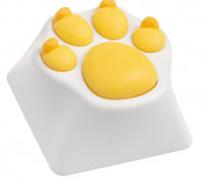 Klaviatūros dangtelis Zomoplus 769129158374, balta/geltona