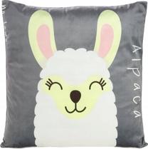 Dekoratyvinės pagalvėlės užvalkalas Design 91, balta/pilka, 45 cm x 45 cm