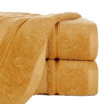 Vonios rankšluostis Mondex Nefre Mustard, geltonas, 140 cm x 70 cm