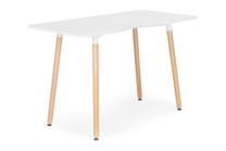 Kompiuterio stalas ModernHome KJOD-01, rudas/baltas