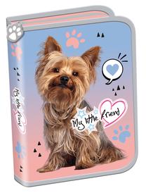 Penalas Bambino, 21 cm x 14 cm, mėlyna/rožinė/pilka