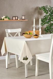 Staltiesė stačiakampė Domoletti TCC-6 PINE TREE, rusva, 140 x 250 cm