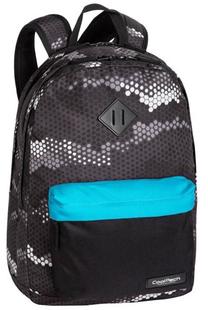 Mokyklinė kuprinė CoolPack Scout Siri, mėlyna/juoda/pilka, 32.5 cm x 18 cm x 45.5 cm