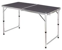 Stovyklavimo stalas Nils Camp NC1605, rudas, 120 cm x 60 cm x 55 - 70 cm